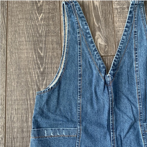 BRAND NEW Denim Romper - Picture 5 of 8